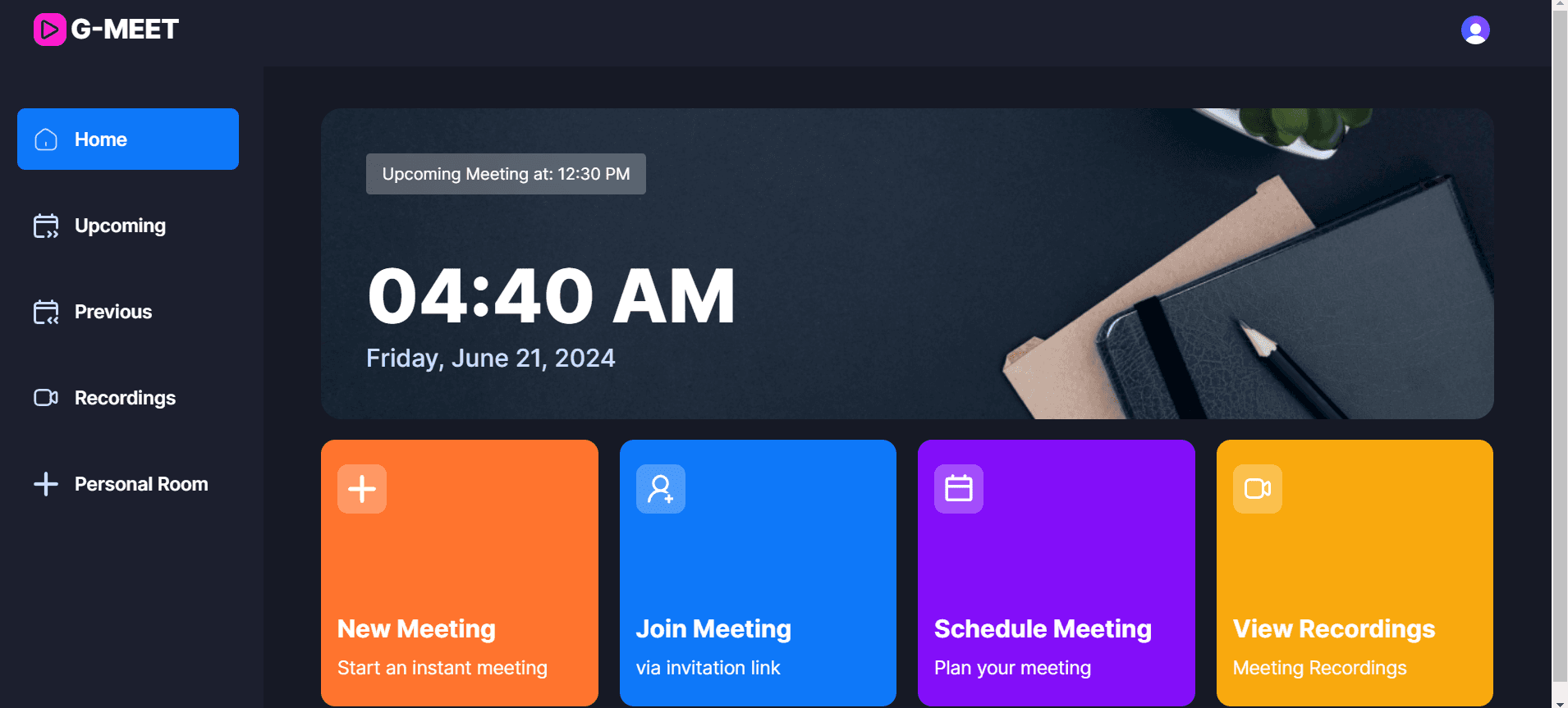 Gmeet project image